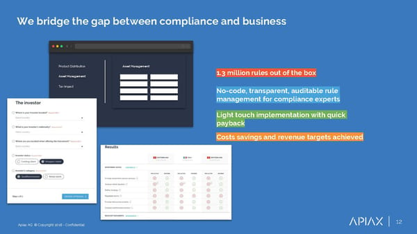 Apiax - Pitch Deck - Page 12