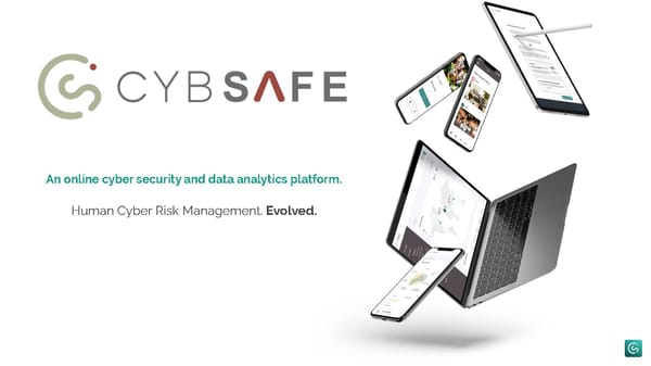 Cybsafe - Pitch Deck - Page 1