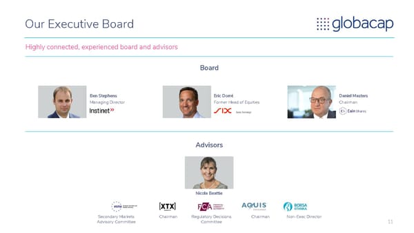 Globacap - Pitch Deck - Page 11