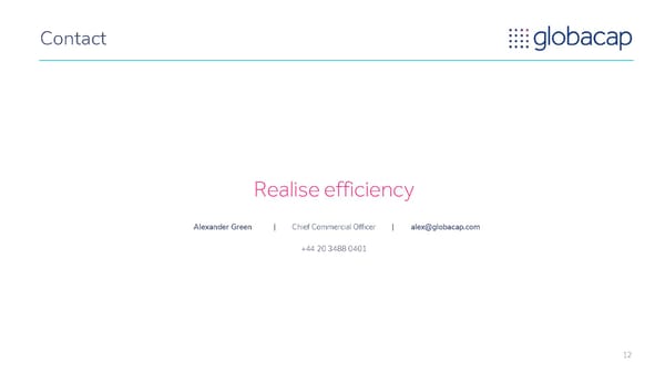 Globacap - Pitch Deck - Page 12