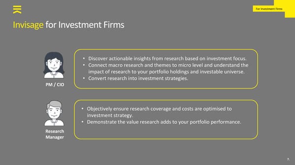 Invisage - Pitch Deck - Page 7