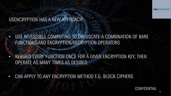 USEncryption - Pitch Deck - Page 5