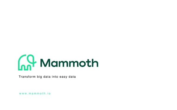 Mammoth Pitch Deck - Page 1