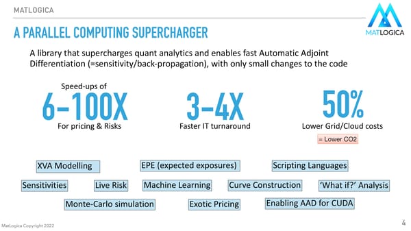 MatLogica Pitch Deck - Page 4