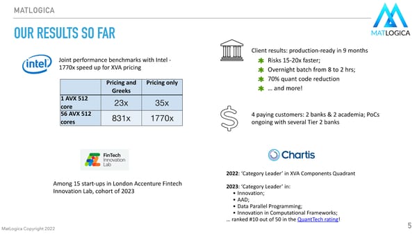 MatLogica Pitch Deck - Page 5