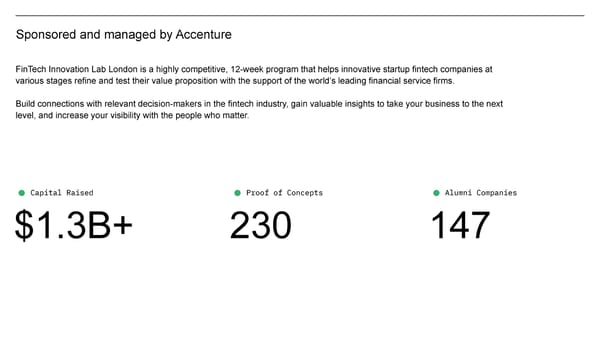 Invitation to FinTech Innovation Lab London 2024 - Page 5