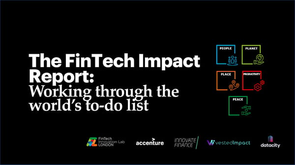 The FinTech Impact Report: Working through the world’s to-do list - Page 1