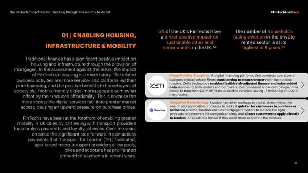 The FinTech Impact Report: Working through the world’s to-do list - Page 36