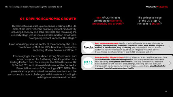 The FinTech Impact Report: Working through the world’s to-do list - Page 40