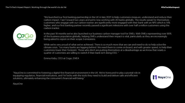 The FinTech Impact Report: Working through the world’s to-do list - Page 64